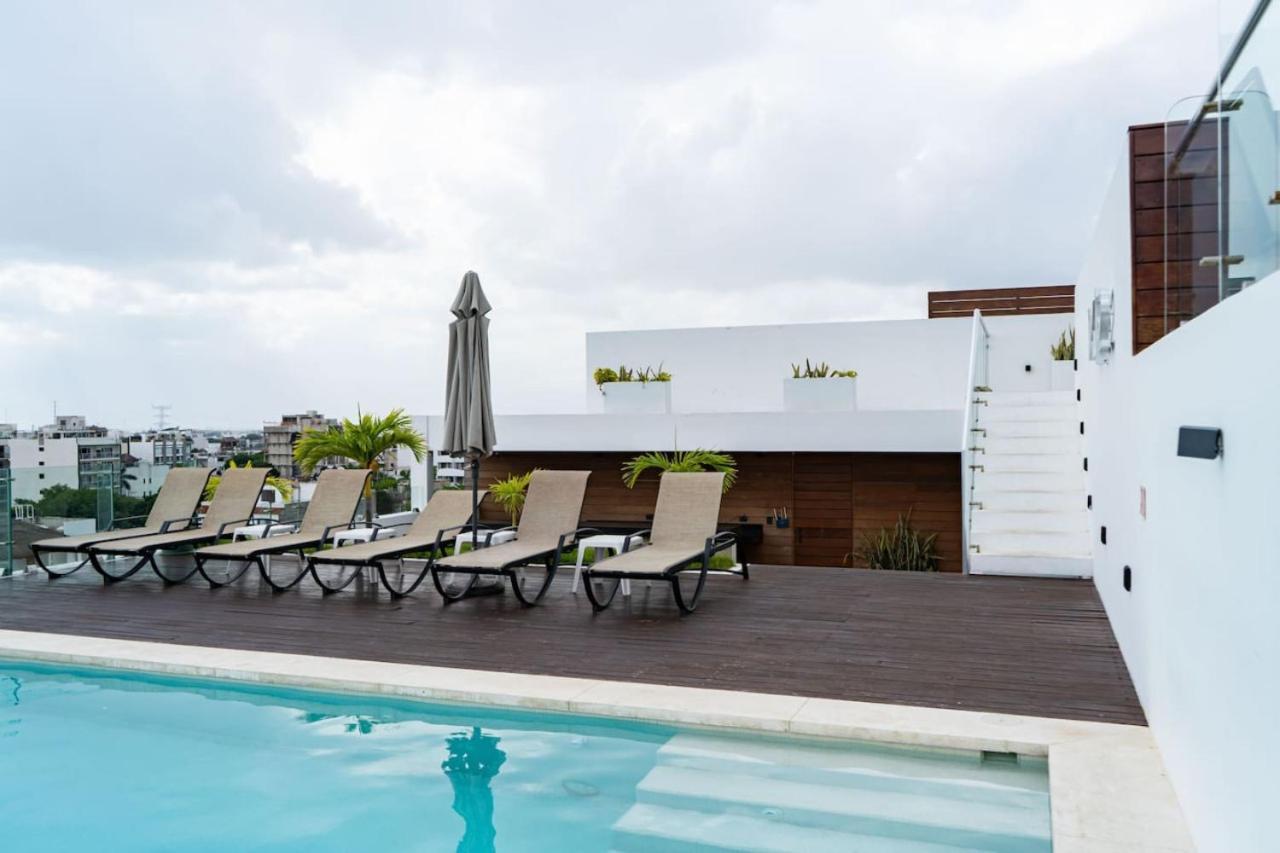 1br At Dk52 Sea View Rooftop With Jacuzzi And Pool Apartamento Playa del Carmen