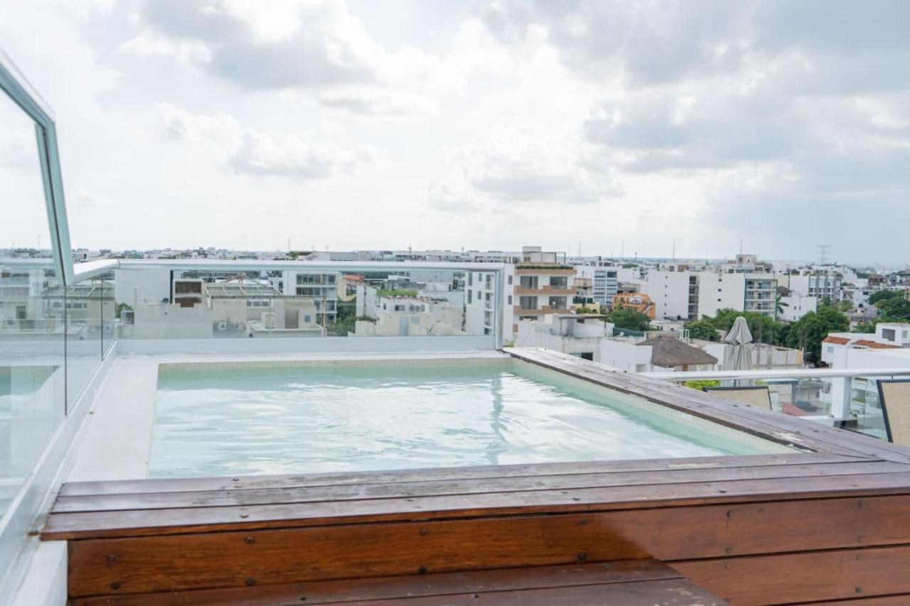 1br At Dk52 Sea View Rooftop With Jacuzzi And Pool Playa del Carmen